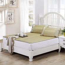 博洋家纺木纹席三件套评测 贵族木纹席实物拍摄与体验解析