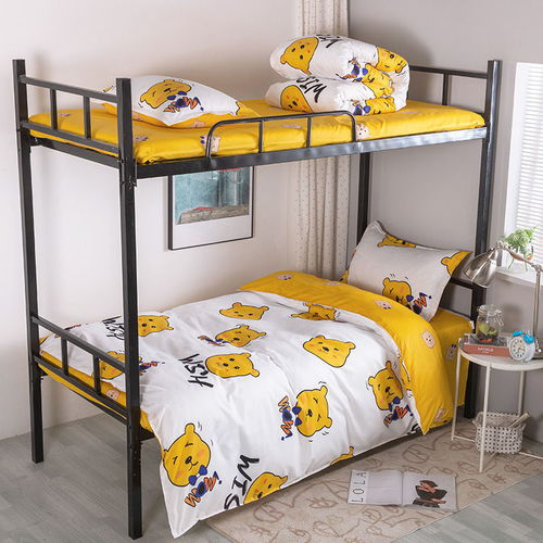 宿舍生活新起点 精选0.9m与1.2m学生床上用品六件套指南