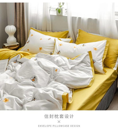 逸轩全棉水洗棉四件套 四季守护，打造舒适安心的睡眠空间